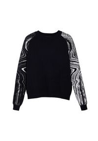 Desigual Sweter Kodiak 25WWJF28 Czarny Regular Fit. Kolor: czarny. Materiał: syntetyk #5