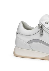 Geox Sneakersy D Maryemy D563BB 085NF C0007 Biały. Kolor: biały. Materiał: skóra #3