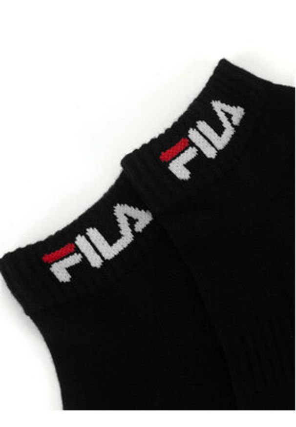 Fila Skarpety F4403-AW24 (2-pack) Czarny. Kolor: czarny. Materiał: bawełna