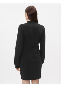 Calvin Klein Jeans Sukienka dzianinowa J20J222889 Czarny Regular Fit. Kolor: czarny. Materiał: bawełna #4