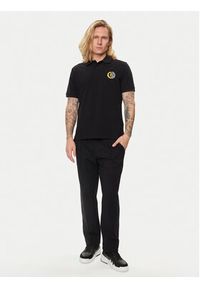 Just Cavalli Polo 76OAGG19 Czarny Regular Fit. Typ kołnierza: polo. Kolor: czarny. Materiał: bawełna #4