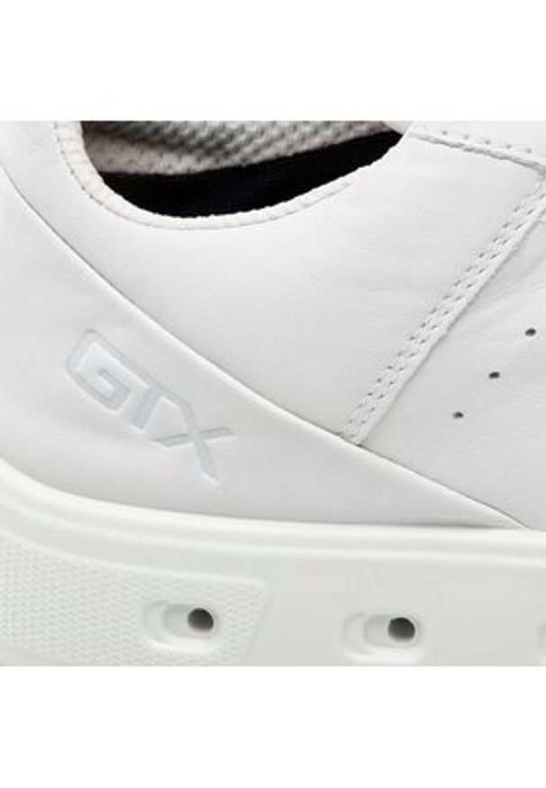ecco - ECCO Sneakersy Street 720 W GORE-TEX 20971301007 Biały. Kolor: biały. Materiał: skóra. Technologia: Gore-Tex