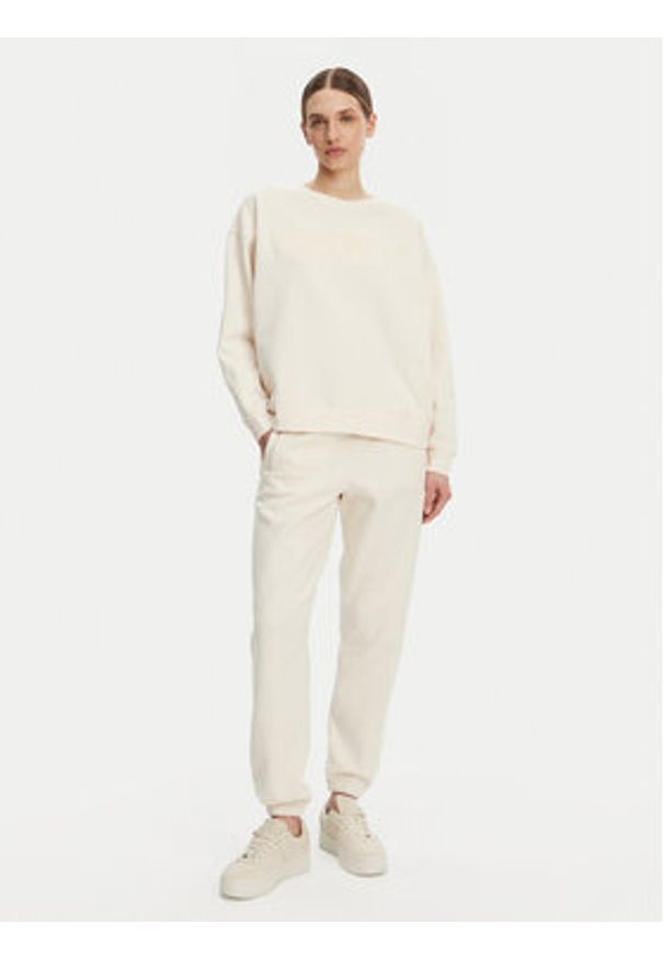 DKNY Bluza DP5T1140 Écru Regular Fit. Materiał: bawełna