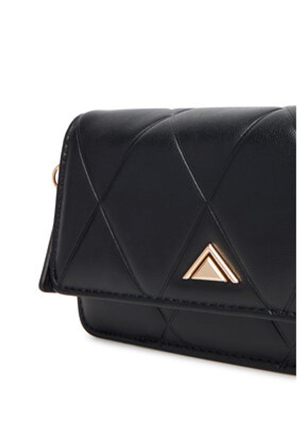 Aldo Torebka Fititall 14009800 Czarny. Kolor: czarny. Materiał: skórzane