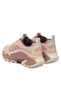 Merrell Sneakersy Moab Speed ​​​​2 GTX J038236 Różowy. Kolor: różowy. Materiał: materiał #2