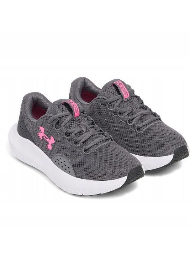 Buty do biegania damskie Under Armour Charged Surge 4. Kolor: szary. Sport: bieganie