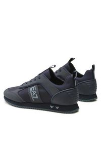 EA7 Emporio Armani Sneakersy X8X027 XK219 S639 Granatowy. Kolor: niebieski. Materiał: materiał