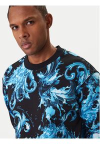 Versace Jeans Couture Bluza 80GAI3R0 FS196 Niebieski Regular Fit. Kolor: niebieski. Materiał: bawełna #3