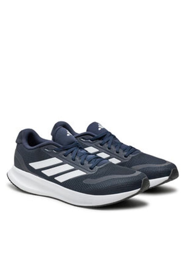 Adidas - adidas Sneakersy Runfalcon 5 IE8809 Granatowy. Kolor: niebieski. Materiał: materiał, mesh