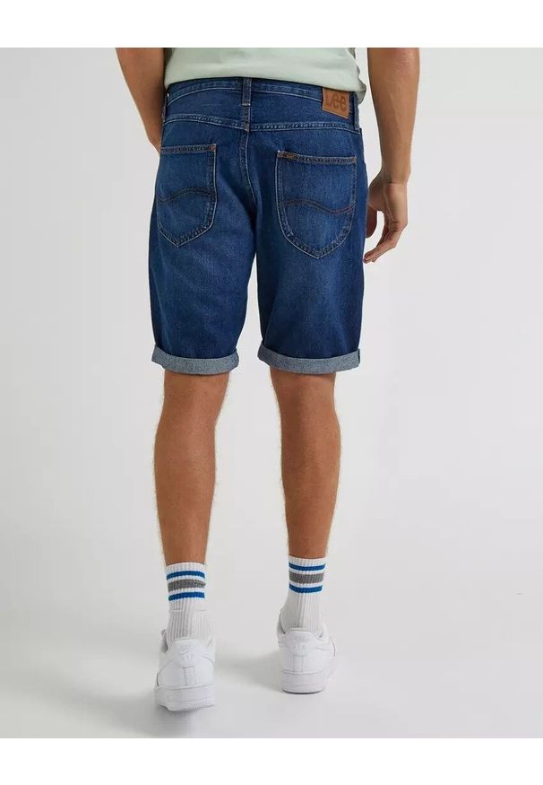 Lee - LEE 5 POCKET SHORT MĘSKIE SZORTY VCR DARK WORN L73MHVB72 112331761