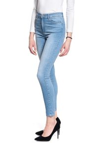 Wrangler - SPODNIE DAMSKIE WRANGLER HIGH RISE SKINNY SOFT CLOUD W27HZI29R 112128152 #8