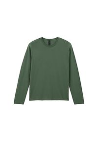 GILDAN - Koszulka z długim rękawem Gildan Softstyle. Kolor: zielony. Długość rękawa: długi rękaw. Długość: długie #1
