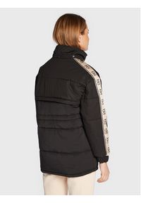 Guess Kurtka zimowa 4G V2BL09 WF330 Czarny Regular Fit. Kolor: czarny. Materiał: bawełna, syntetyk. Sezon: zima