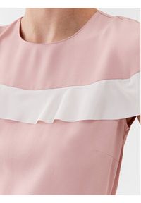 Red Valentino Sukienka codzienna 2R3VAGS50W7 Różowy Regular Fit. Okazja: na co dzień. Kolor: różowy. Materiał: wiskoza. Typ sukienki: proste. Styl: casual #2