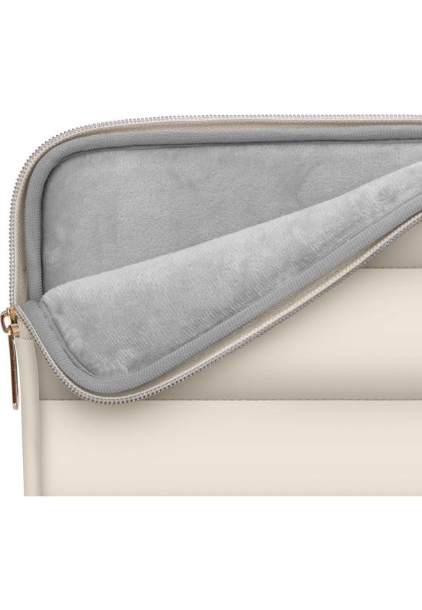 TECH-PROTECT - Wsuwka Tech-Protect Puffy 15''-16'' beżowy. Kolor: beżowy. Materiał: materiał. Styl: casual, elegancki