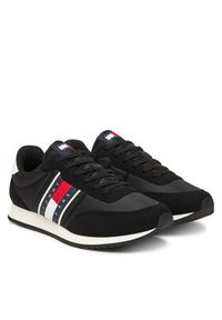 Tommy Jeans Sneakersy Tjm Classic Runner EM0EM01709 Czarny. Kolor: czarny. Materiał: materiał #4