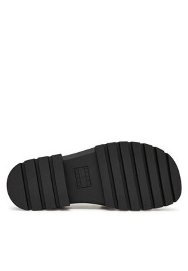 Tommy Jeans Sandały Tjw Fisherman Leather Max Sandal EN0EN02943 Czarny. Kolor: czarny. Materiał: skóra