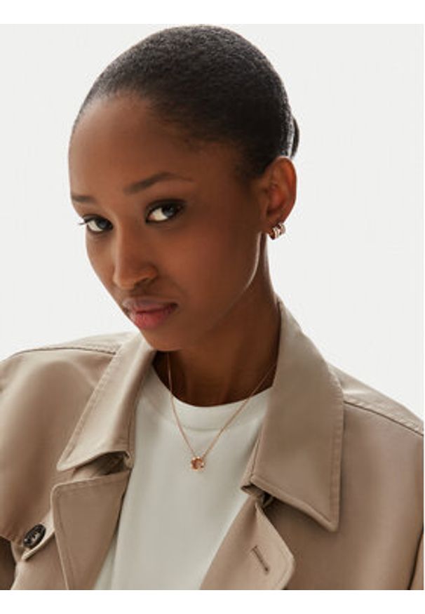 Daniel Wellington Naszyjnik Emalie DW00400153 Różowe złoto. Materiał: metalowe. Kolor: różowy, złoty, wielokolorowy