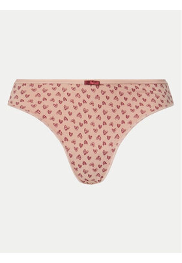 YSABEL MORA - Ysabel Mora Komplet stringów 19010 Kolorowy. Materiał: bawełna. Wzór: kolorowy