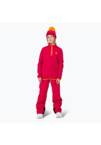 Bluza dziecięca Rossignol Jr Strawpile Fleece Fz. Kolor: czerwony. Sezon: zima. Sport: narciarstwo #2