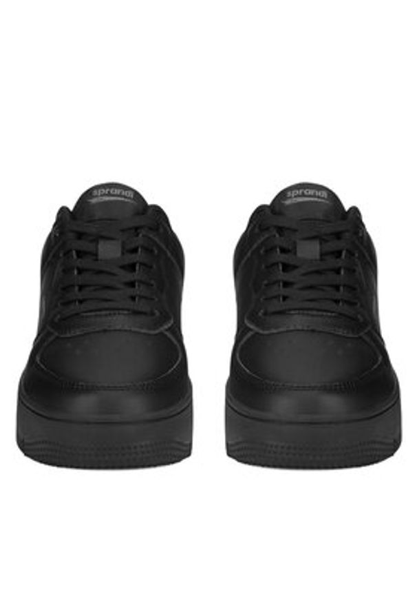 Sprandi Sneakersy WP07-1234 Czarny. Kolor: czarny. Materiał: skóra