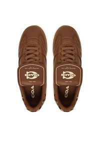 Coach Sneakersy Match CCI43 Brązowy. Kolor: brązowy. Materiał: skóra
