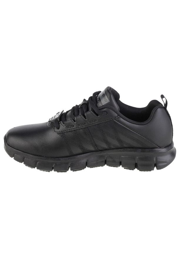 skechers - Buty do chodzenia damskie Skechers Sure Track Erath. Kolor: czarny. Sport: turystyka piesza