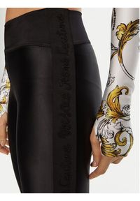 Versace Jeans Couture Legginsy 78HAC114 Czarny Slim Fit. Kolor: czarny. Materiał: syntetyk #3