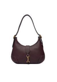 Coach Torebka Hamptons Hobo CW642 Fioletowy. Kolor: fioletowy. Materiał: skórzane