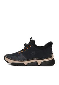 Rieker Sneakersy CEO-45963-14 Granatowy. Kolor: niebieski. Materiał: skóra #5