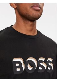 BOSS - Boss T-Shirt Tiburt 427 50506923 Czarny Regular Fit. Kolor: czarny. Materiał: bawełna #4