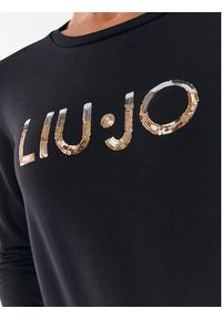 Liu Jo Sport Bluza TF3288 FS576 Czarny Regular Fit. Kolor: czarny. Materiał: wiskoza. Styl: sportowy #4