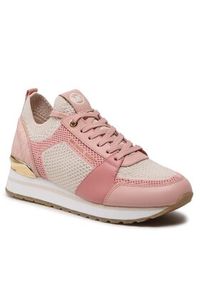 MICHAEL Michael Kors Sneakersy Billie Knit Trainer 43S3BIFS2D Różowy. Kolor: różowy. Materiał: materiał #5