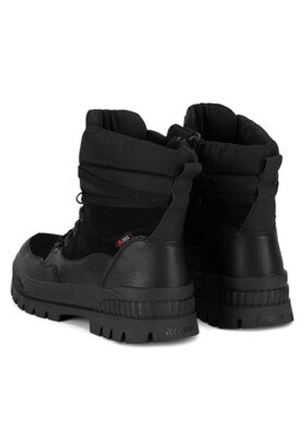 Rieker Revolution Lifestyle Botki W2171-00 Czarny. Kolor: czarny. Materiał: skóra