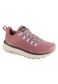 Buty do chodzenia damskie Jack Wolfskin Terraventure Urban Low. Zapięcie: sznurówki. Kolor: różowy. Materiał: materiał, syntetyk, guma. Szerokość cholewki: normalna. Sport: turystyka piesza