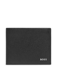 BOSS - Boss Duży Portfel Męski 50499248 Czarny. Kolor: czarny. Materiał: skóra
