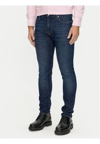 TOMMY HILFIGER - Tommy Hilfiger Jeansy Bleecker MW0MW35717 Granatowy Slim Fit. Kolor: niebieski #1