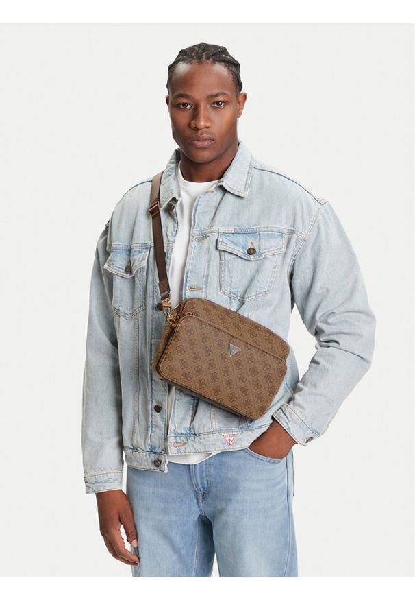 Guess Saszetka HMMILO P5222 Beżowy. Kolor: beżowy