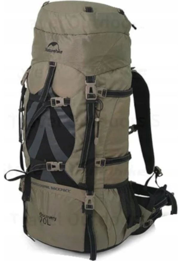 Naturehike - Plecak trekking 70l nh70b070-b-brown NATUREHIKE