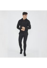 LEGEA - Komplet dresowy SABURO męski. Kolor: czarny. Materiał: dresówka. Sport: fitness #1