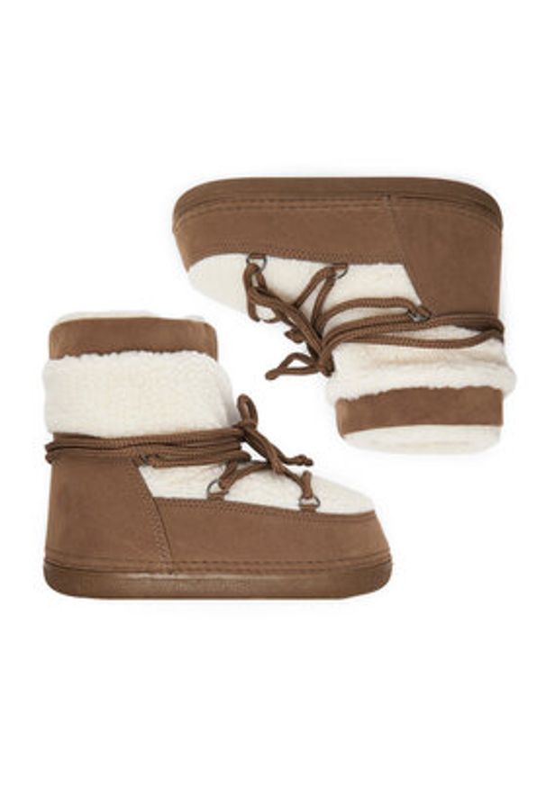 DeeZee Śniegowce JC4336 Brązowy. Kolor: brązowy. Materiał: materiał