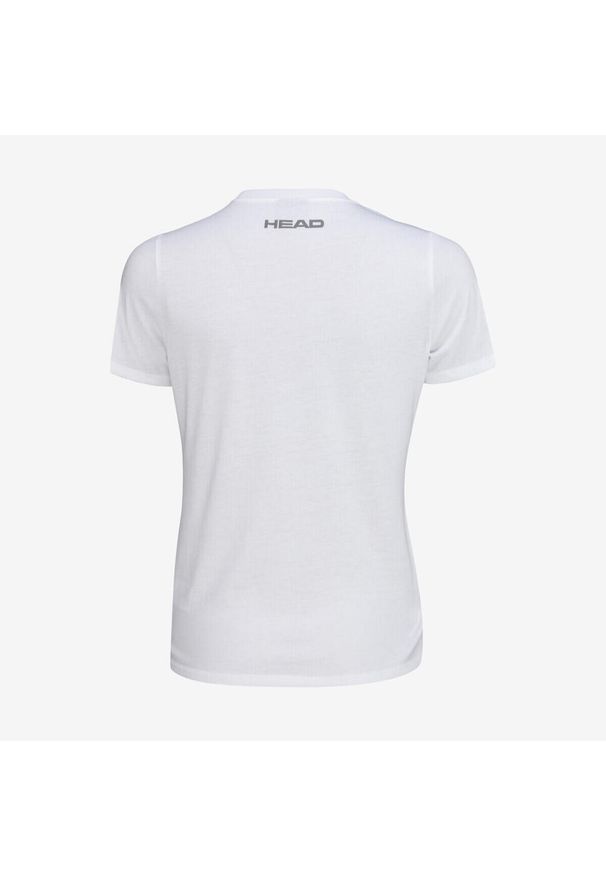 Head - T-shirt damski Club Lucy. Kolor: biały. Materiał: poliester, bawełna, materiał, jersey