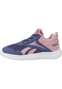 Reebok - Kapcie REEBOK RUSH RUNNER 5 ELASTIC LACE Fioletowy. Kolor: fioletowy. Materiał: syntetyk, tkanina. Sport: turystyka piesza