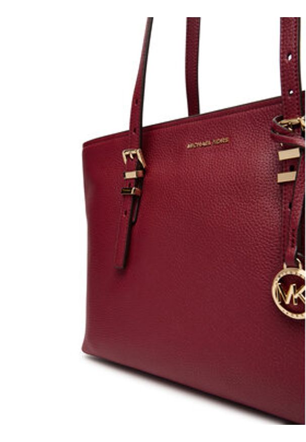 MICHAEL Michael Kors Torebka Quinn 30T5GQNT2L Bordowy. Kolor: czerwony. Materiał: skórzane