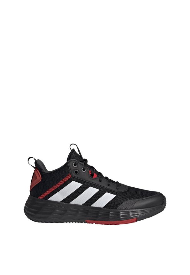 Buty do koszykówki dla dorosłych Adidas Ownthegame Shoes. Kolor: czarny, czerwony, biały, wielokolorowy. Sport: koszykówka