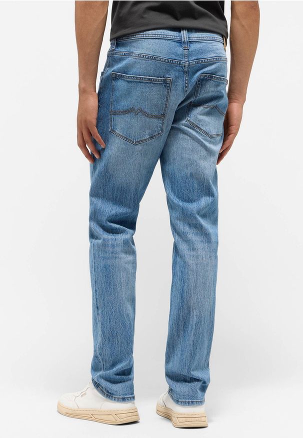 Męskie Spodnie jeansowe Mustang Style Orlando Slim Denim Blue 1015860 5000 303