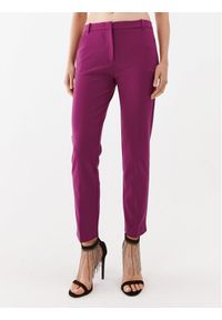 Pinko Spodnie materiałowe Bello 100155 A15M Różowy Regular Fit. Kolor: różowy. Materiał: materiał, wiskoza #1