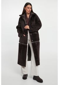 Płaszcz damski skórzany dwustronny DIEGO M. Materiał: skóra #3