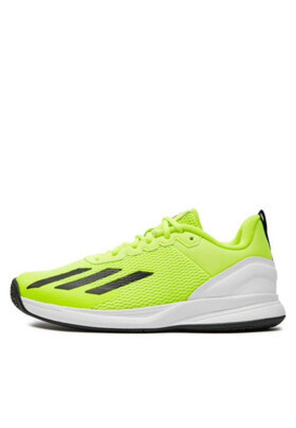 Adidas - adidas Buty do tenisa Courtflash Speed Tennis IF0432 Zielony. Kolor: zielony. Materiał: mesh, materiał. Sport: tenis