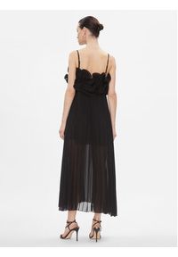 ViCOLO Sukienka koktajlowa TR1108 Czarny Regular Fit. Kolor: czarny. Materiał: syntetyk. Styl: wizytowy #3